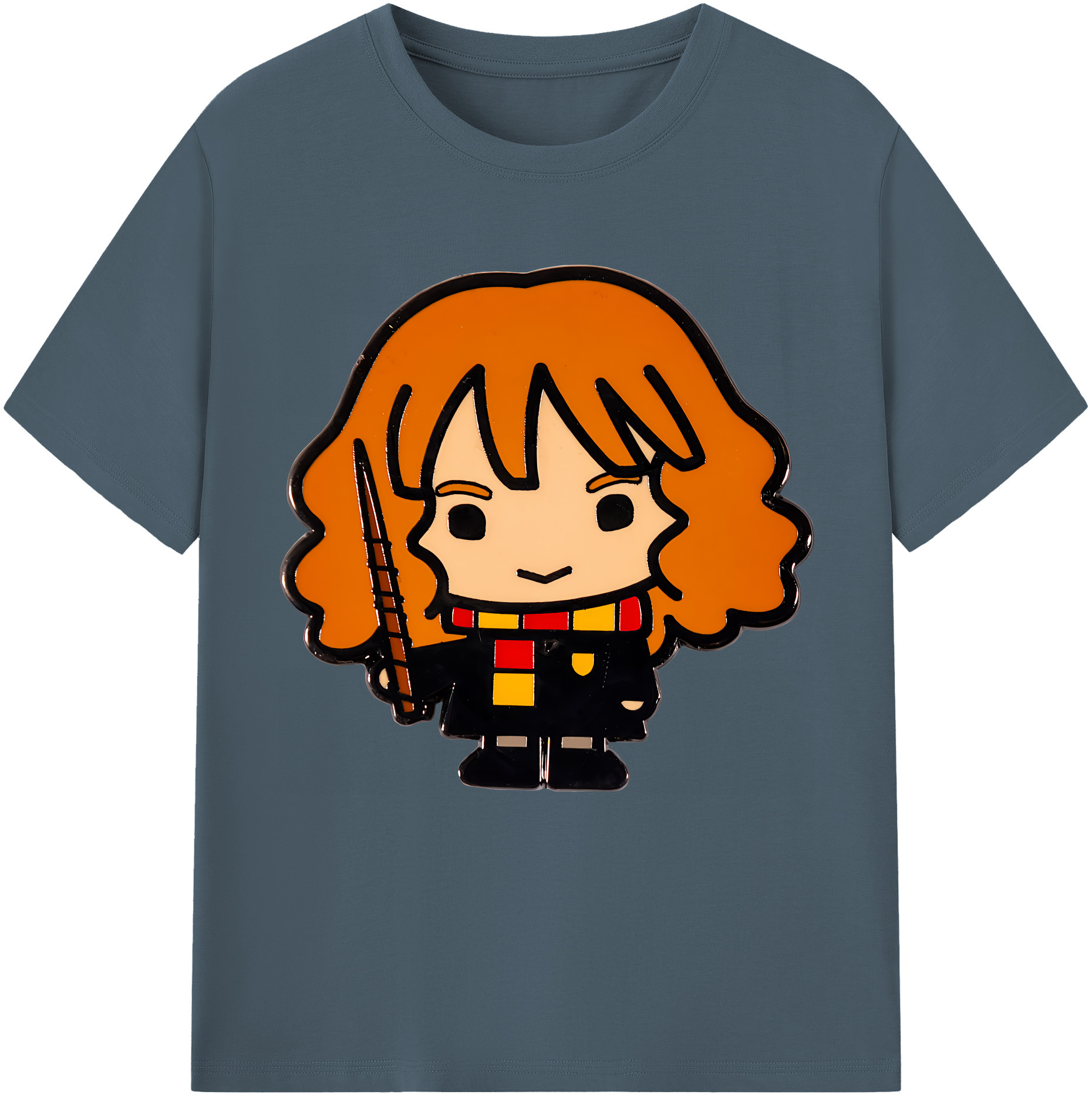 （画像用） Harry Potter ハリー・ポッターシリーズ 綿100％半袖Tシャツ（フロントプリント）